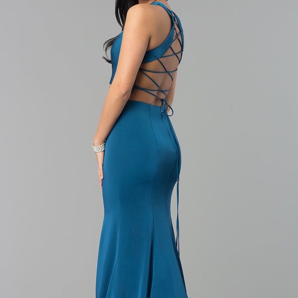 Wore it once for prom brand name prom dress